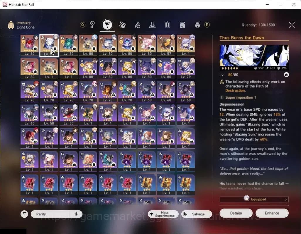 Honkai Star Rail Accounts Asia|TL 70|Phainon PremTeam|14 Limited|[Phainon,Su image 10