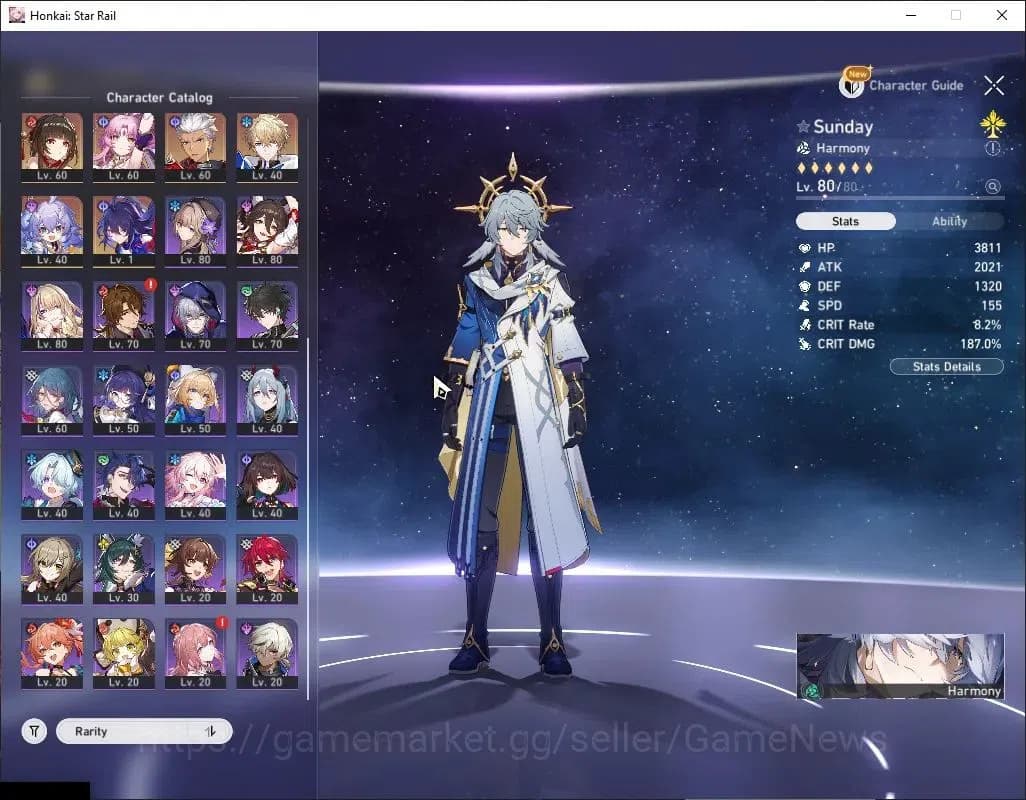 Honkai Star Rail Accounts Asia|TL 70|Phainon PremTeam|14 Limited|[Phainon,Su image 6