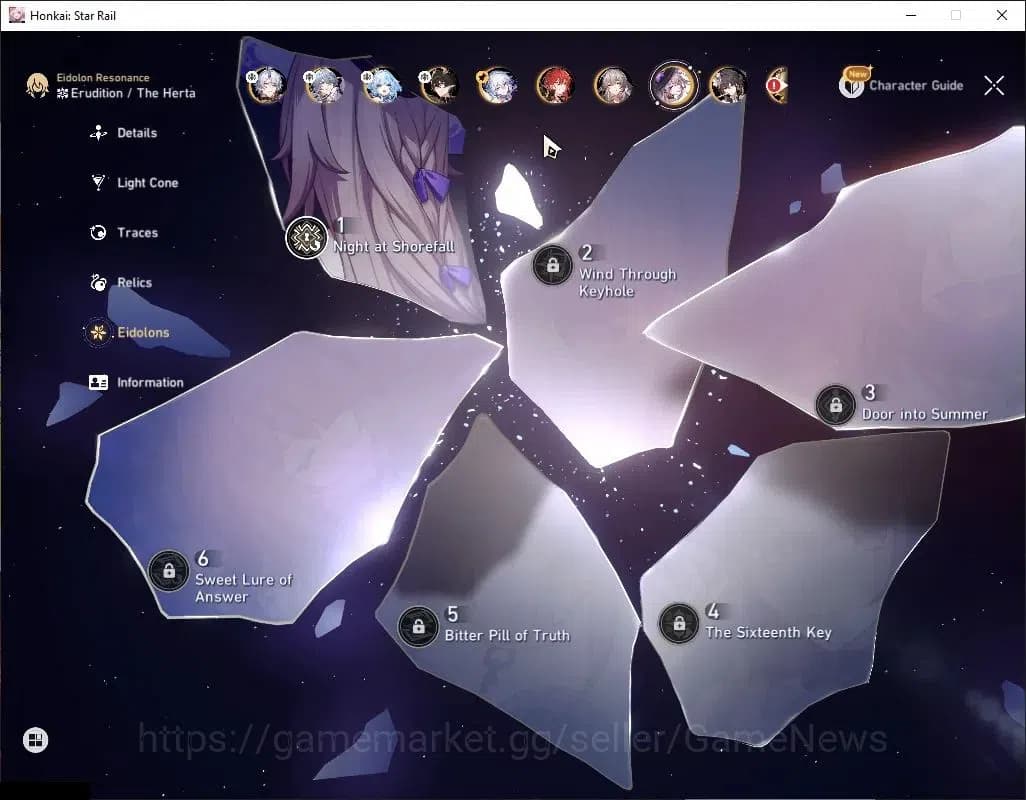 Honkai Star Rail Accounts Asia|TL 70|Phainon PremTeam|14 Limited|[Phainon,Su image 7