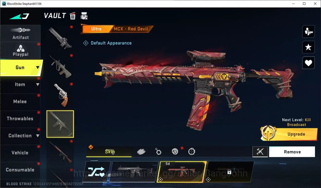 Blood Strike Accounts ASIA|COLLAB=KAR98K|ULTRA=M700,MCX,MORE DETAIL CEK image 5