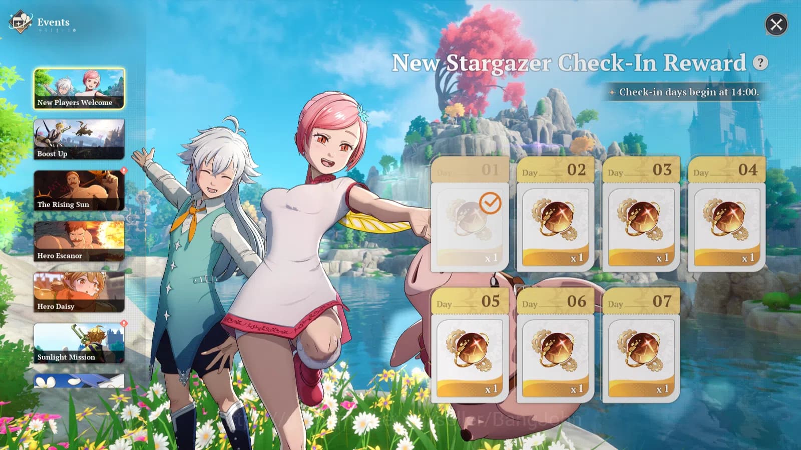 The Seven Deadly Sins: Origin Accounts EUROPE|FreshStarterLvl|2SSR|Escanor,Guila,&5SR|Act image 2