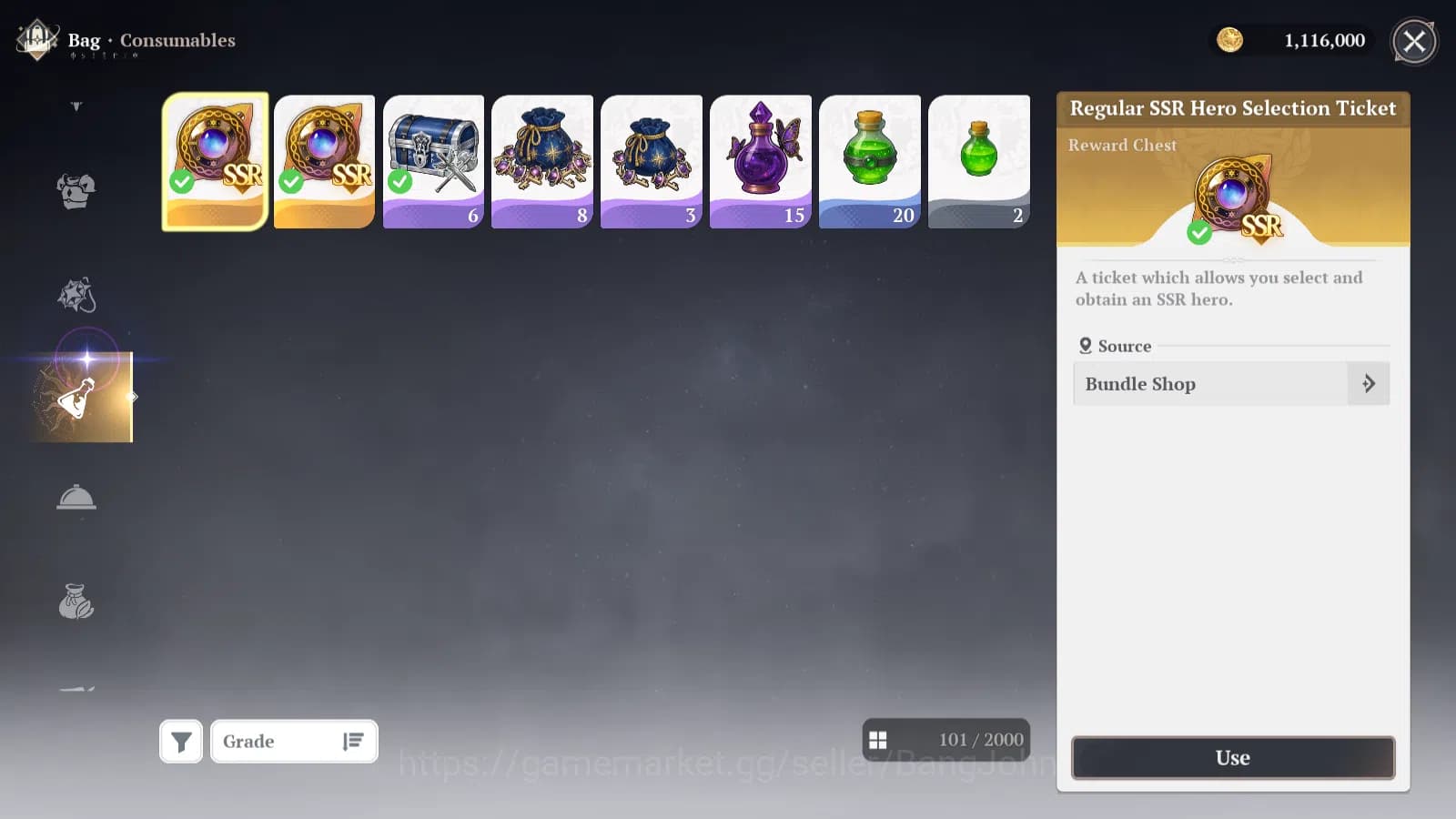 The Seven Deadly Sins: Origin Accounts EUROPE|FreshStarterLvl|2SSR|Escanor,Guila,&5SR|Act image 6