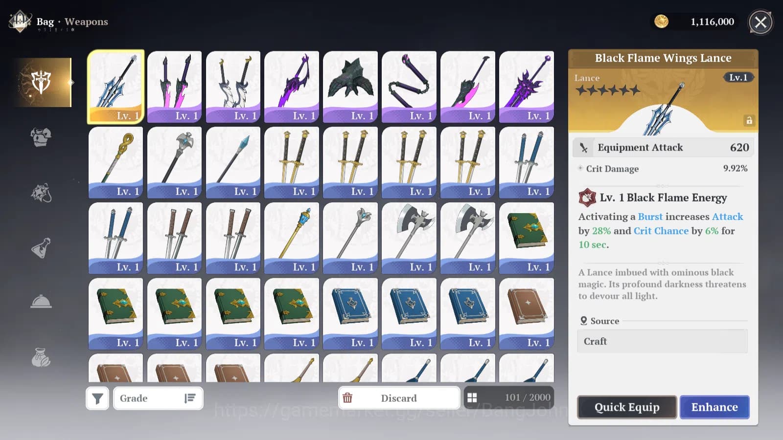 The Seven Deadly Sins: Origin Accounts EUROPE|FreshStarterLvl|2SSR|Escanor,Guila,&5SR|Act image 7