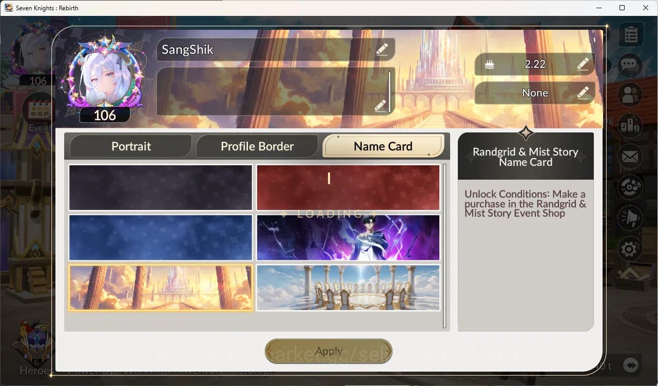 Seven Knights Re:Birth Accounts GLOBAL SEA|Full ex-7k[FaiTC2,RosieTC2,Melia,Juri,G image 10