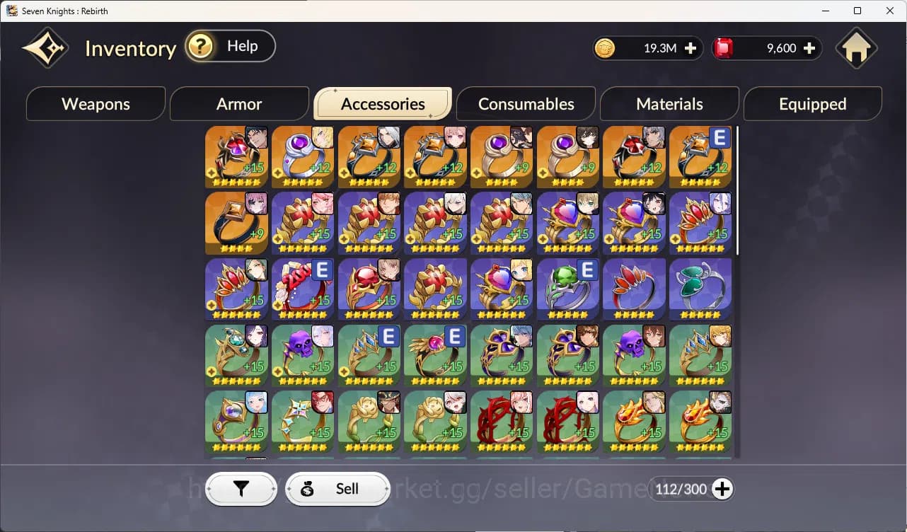 Seven Knights Re:Birth Accounts GLOBAL SEA|Full ex-7k[FaiTC2,RosieTC2,Melia,Juri,G image 13