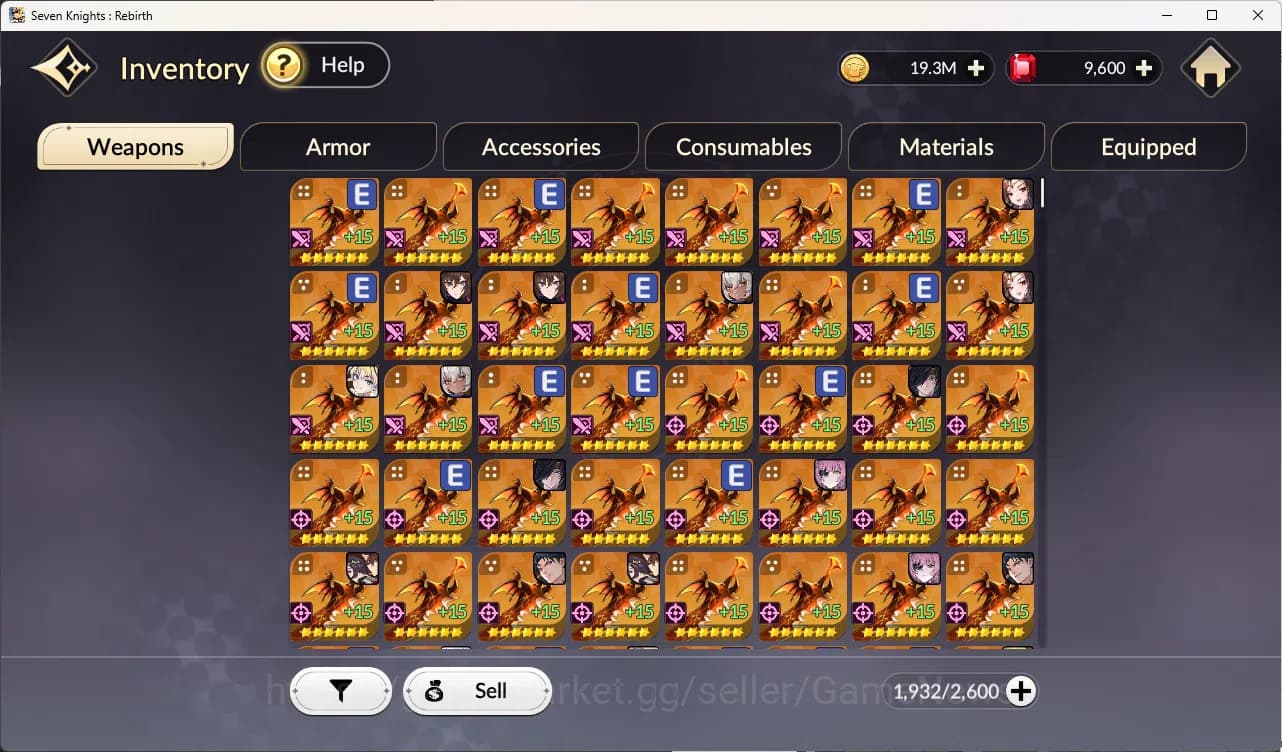 Seven Knights Re:Birth Accounts GLOBAL SEA|Full ex-7k[FaiTC2,RosieTC2,Melia,Juri,G image 15