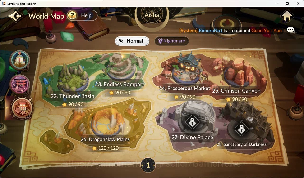 Seven Knights Re:Birth Accounts GLOBAL SEA|Full ex-7k[FaiTC2,RosieTC2,Melia,Juri,G image 19