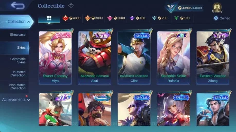 Mobile Legends: Bang Bang Accounts Global|Hero 103 Skin 192|Expert|CC Natalia|KOF Kar image 15