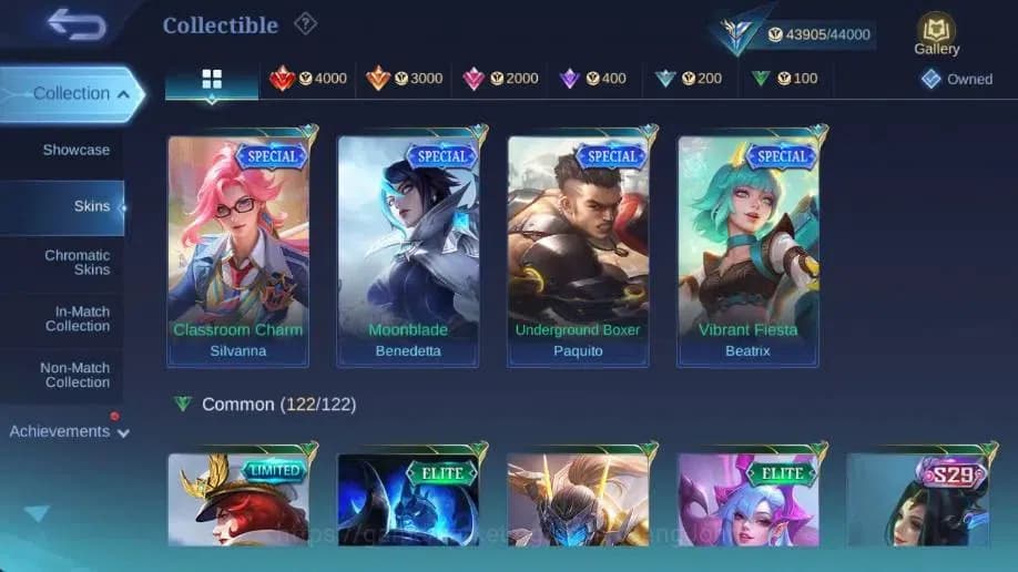Mobile Legends: Bang Bang Accounts Global|Hero 103 Skin 192|Expert|CC Natalia|KOF Kar image 19