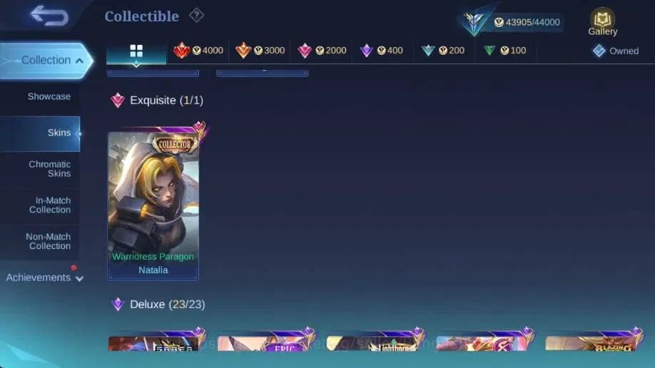 Mobile Legends: Bang Bang Accounts Global|Hero 103 Skin 192|Expert|CC Natalia|KOF Kar image 9