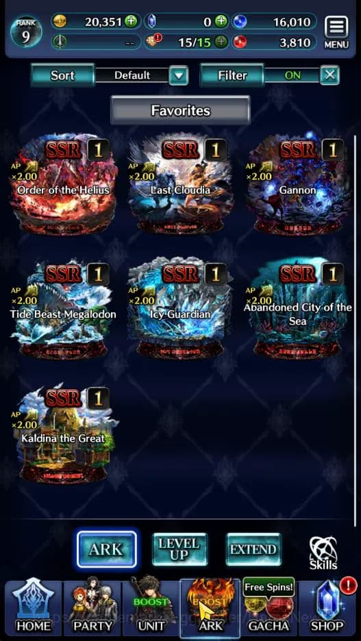 Last Cloudia Accounts GLOBAL|Rank 9|Top Tier Unit [Emperor Lonardo,Arkh image 3