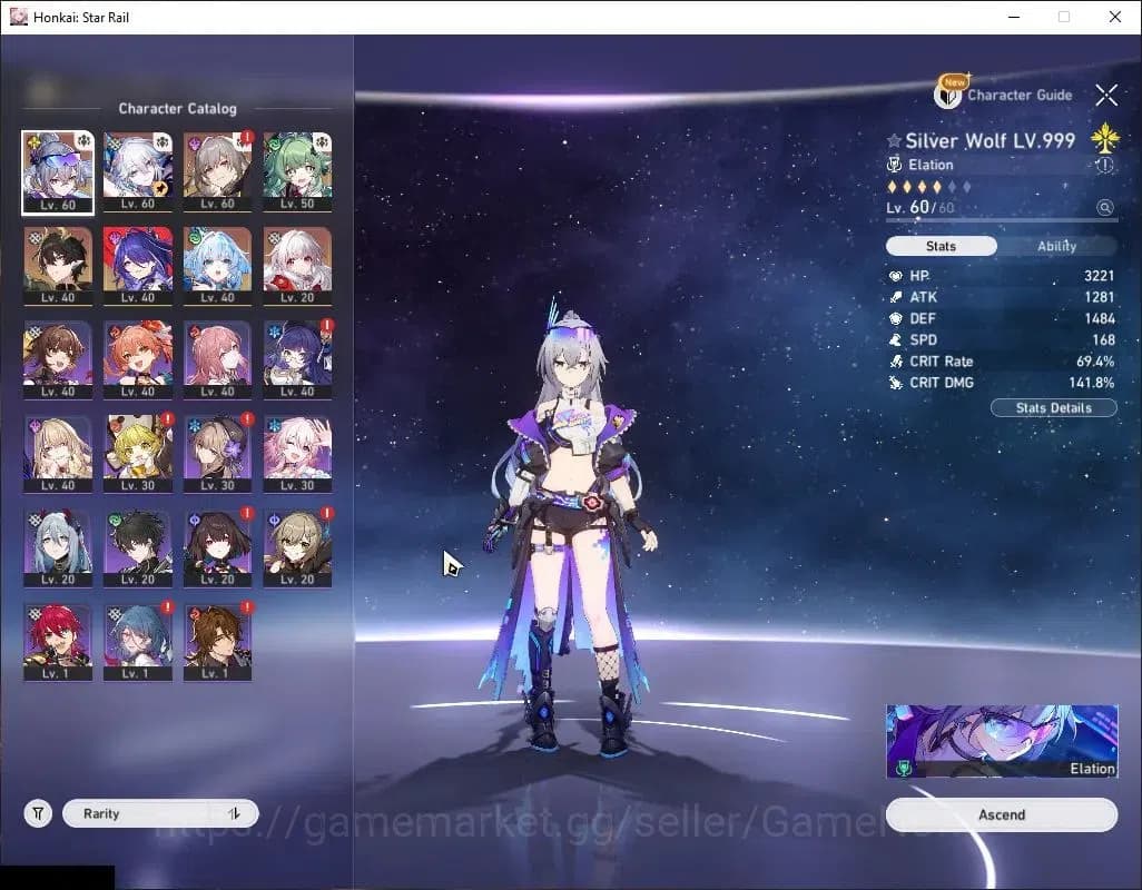 Honkai Star Rail Accounts Asia |TL 44|6 Limited | SW 999+Sign, Yao Guang, Ce image 4