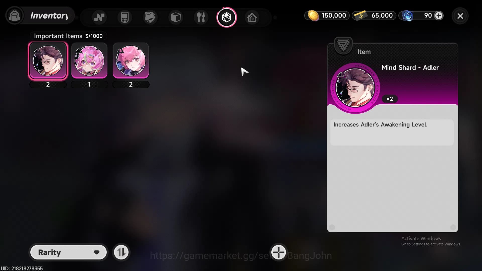 Neverness to Everness Accounts EU | Starter Lv3 | 1 S Char Nanally + 5 A Char | M image 5