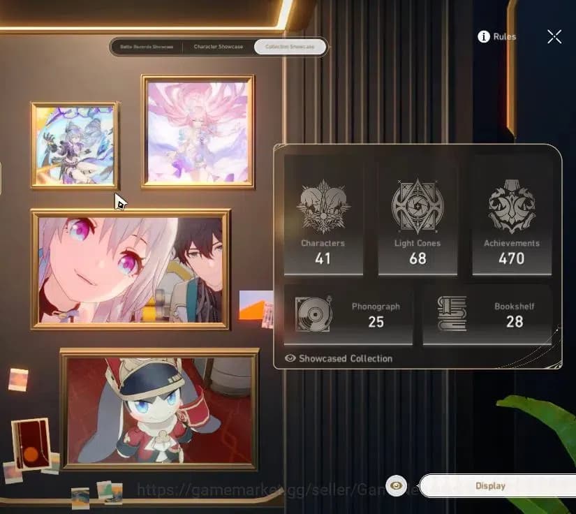 Honkai Star Rail Accounts Asia|TL 68|14 Limited|Anaxa+Sign,SW 999 E1,Ashveil image 3