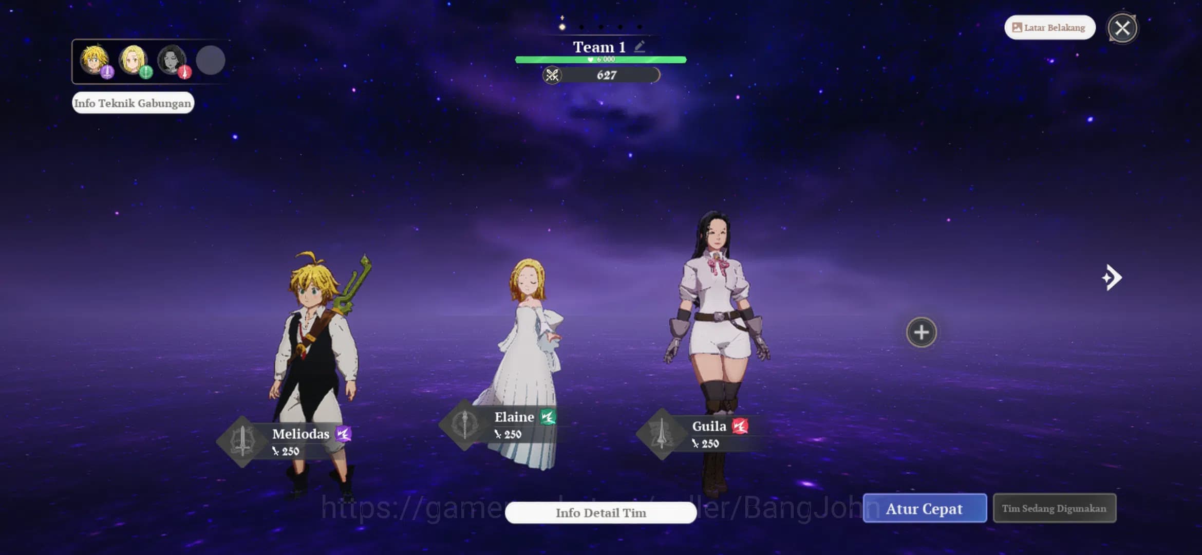 The Seven Deadly Sins: Origin Accounts EUROPE | Fresh Starter Lvl 2 |3 SSR|,Meliodas ,Ela image 3