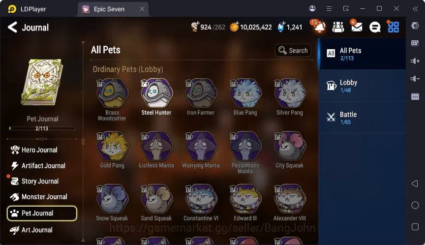 Epic Seven Accounts Global | Taeyou | Ilynav | Astro Elena | Zio | Ang image 8