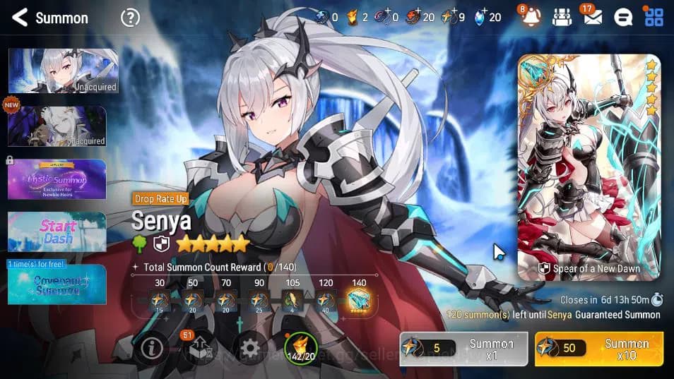 Epic Seven Accounts GLOBAL Unverif |New Era| 2 ML (LOT Scales,LH Cermi image 12