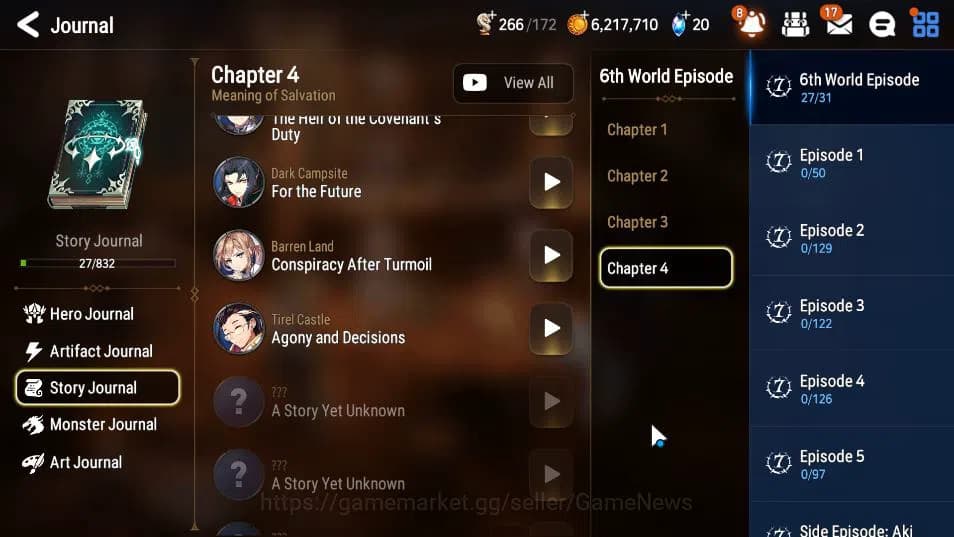 Epic Seven Accounts GLOBAL Unverif |New Era| 2 ML (LOT Scales,LH Cermi image 19