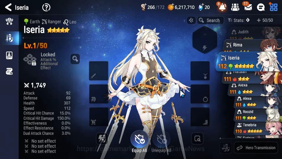 Epic Seven Accounts GLOBAL Unverif |New Era| 2 ML (LOT Scales,LH Cermi image 2