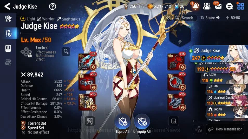 Epic Seven Accounts GLOBAL Unverif |New Era| 2 ML (LOT Scales,LH Cermi image 3