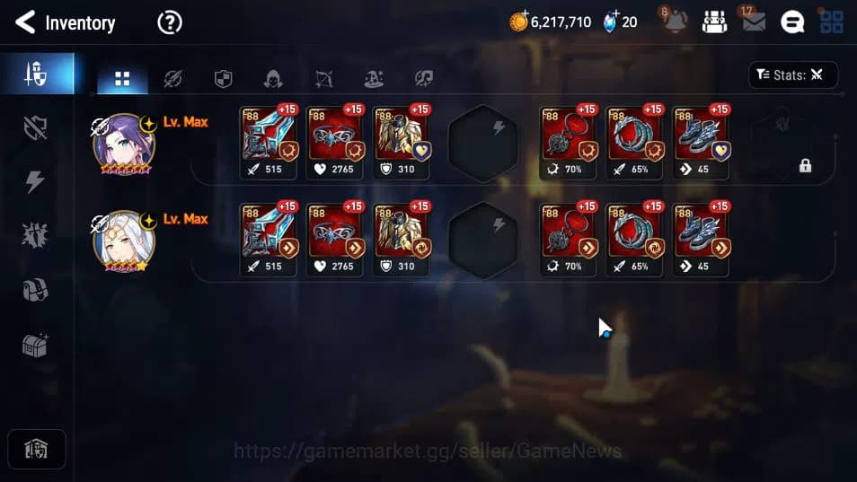 Epic Seven Accounts GLOBAL Unverif |New Era| 2 ML (LOT Scales,LH Cermi image 9