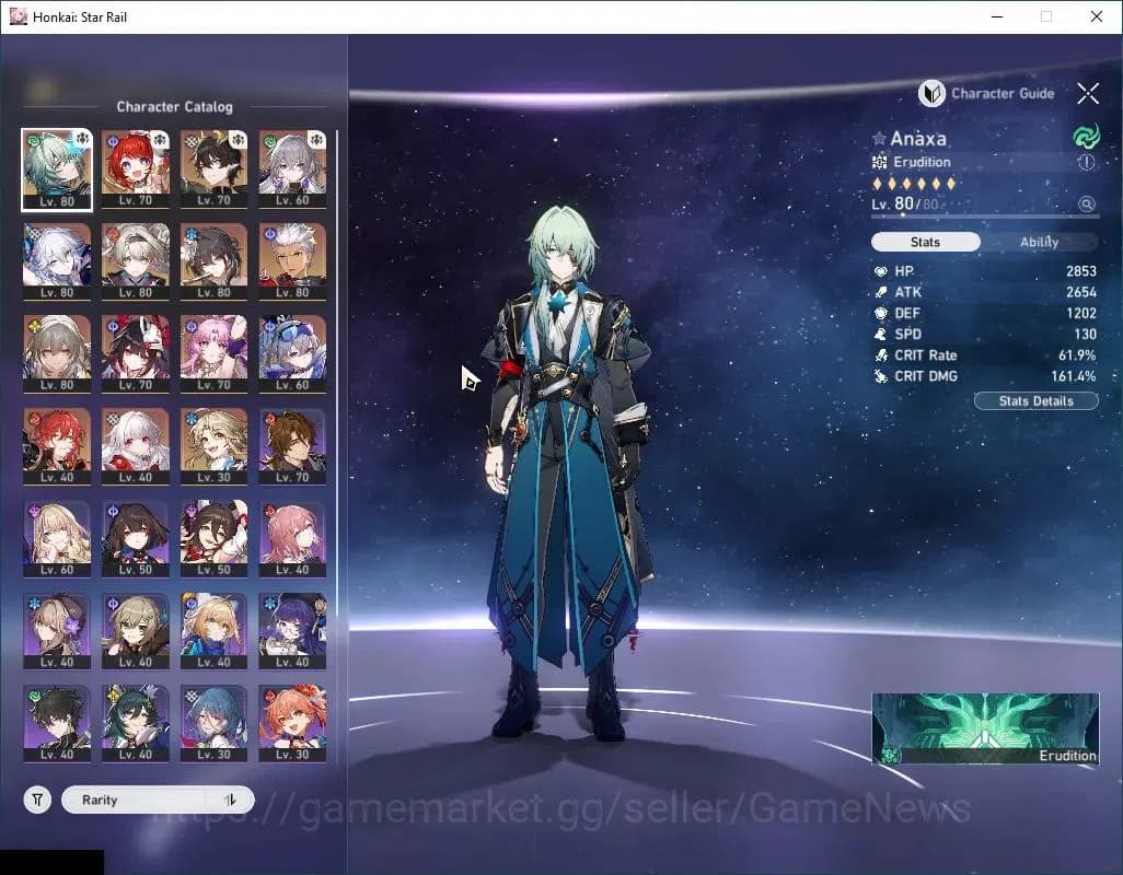 Honkai Star Rail Accounts Asia|TL 67|10 Limited|Anaxa,Silver Wolf,Jingliu,Fi image 5