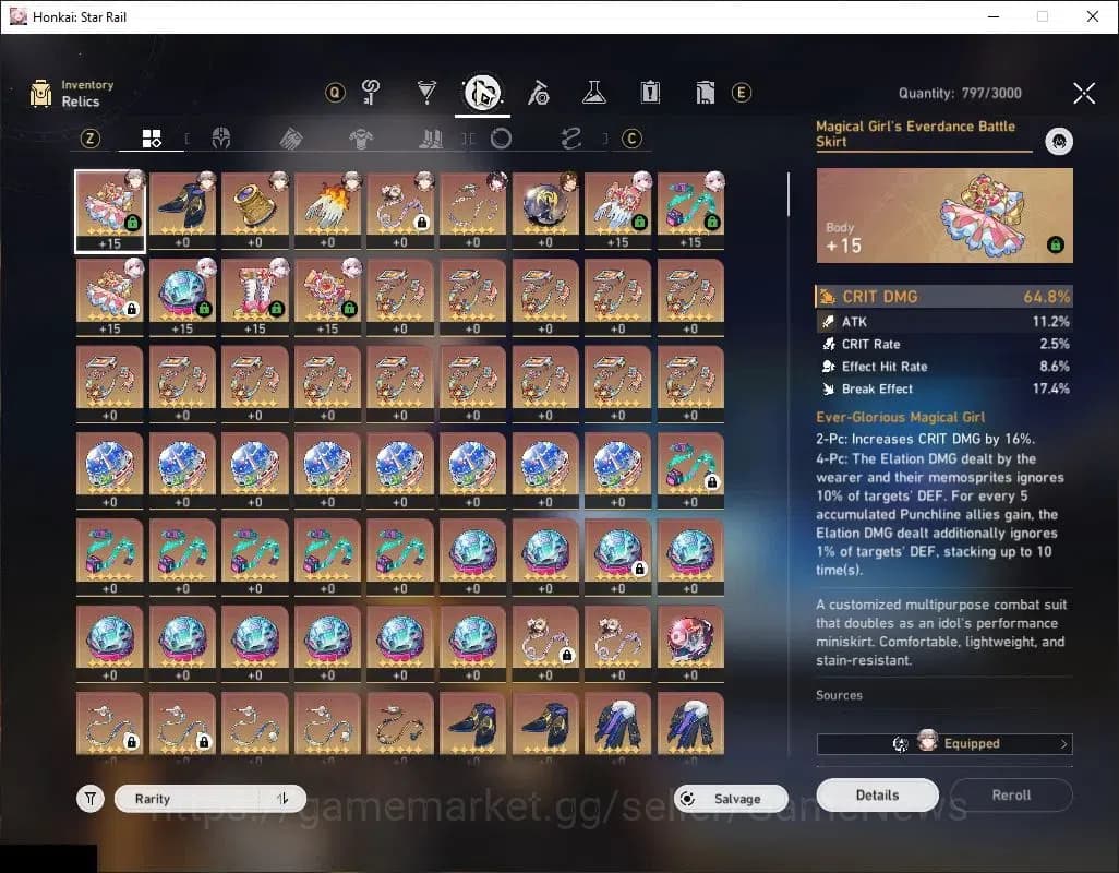 Honkai Star Rail Accounts Asia | TL 53 | 40,9K SJ | 2 Limited | Huohuo, Spar image 7