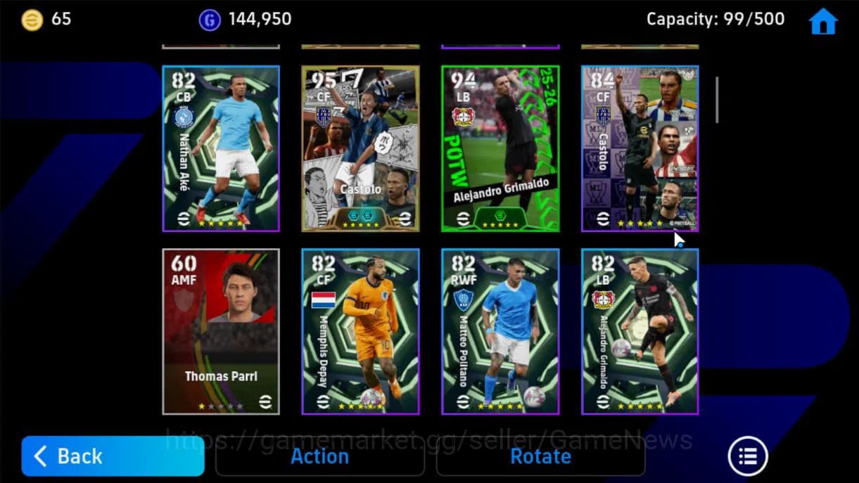 eFootball Accounts Android|Show Time Mbape,Roberto Carlos,Bebeto,Kaka image 3