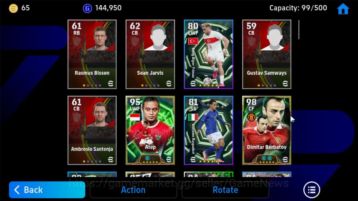 eFootball Accounts Android|Show Time Mbape,Roberto Carlos,Bebeto,Kaka image 4