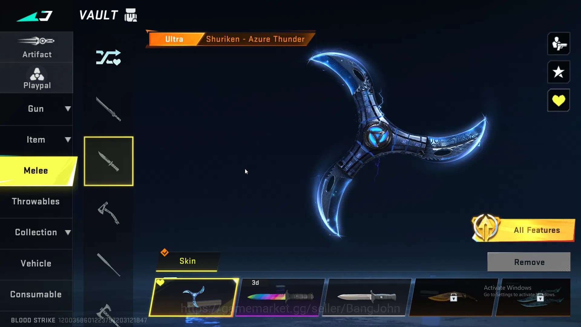 Blood Strike Accounts "ASIA | 2 EVO | 6 Eternal | Evo M4 | Evo AK47 | Et image 10