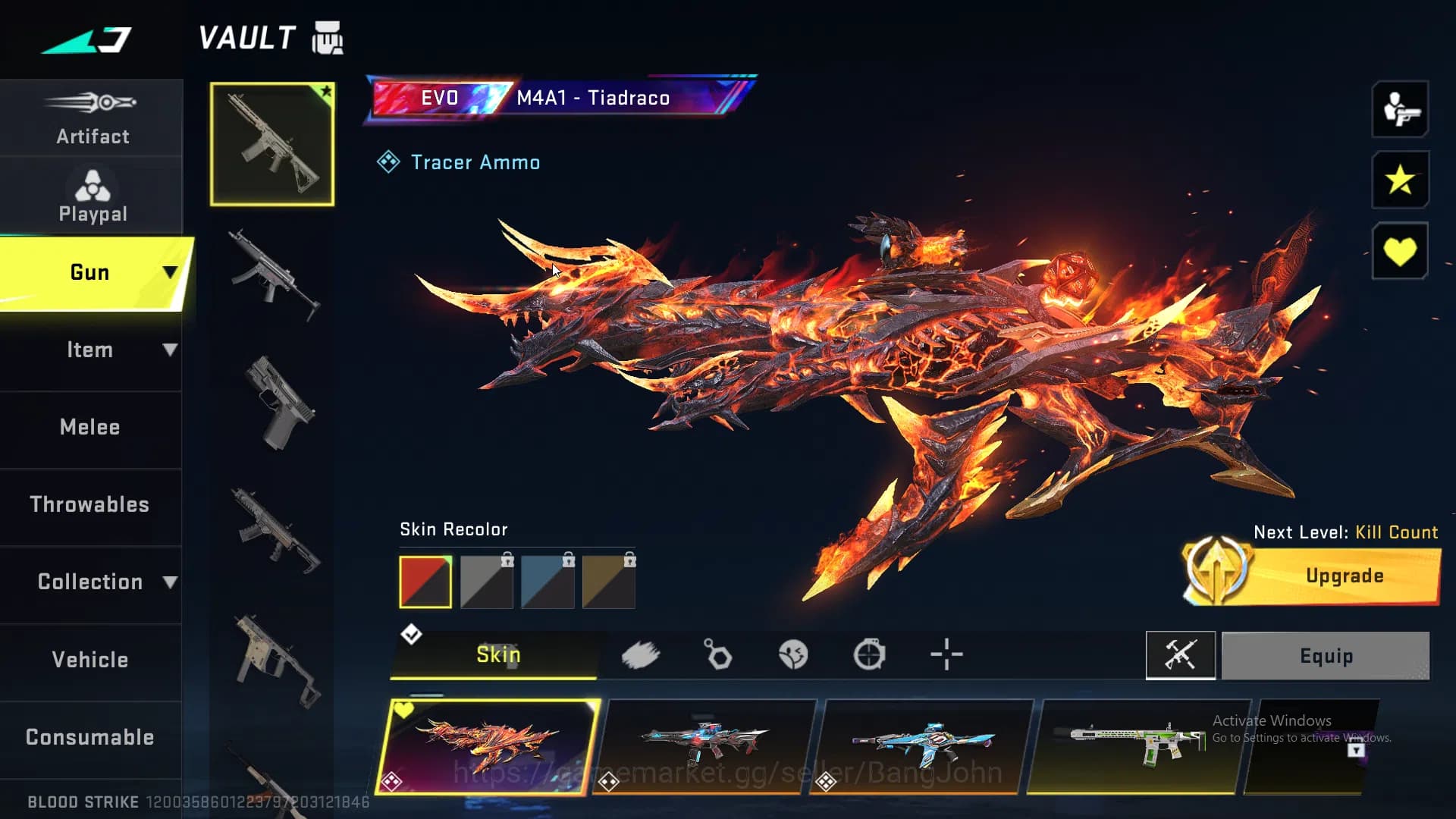 Blood Strike Accounts "ASIA | 2 EVO | 6 Eternal | Evo M4 | Evo AK47 | Et image 4