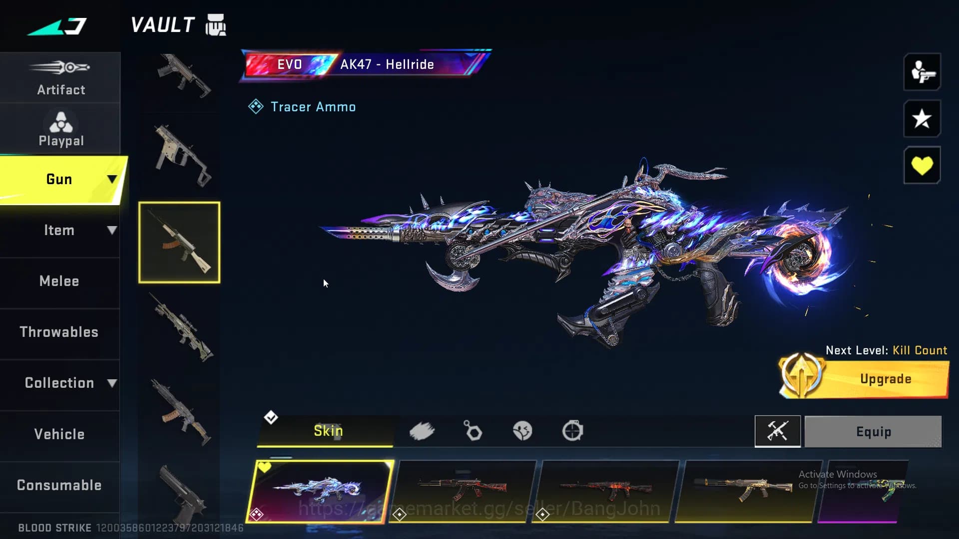 Blood Strike Accounts "ASIA | 2 EVO | 6 Eternal | Evo M4 | Evo AK47 | Et image 5