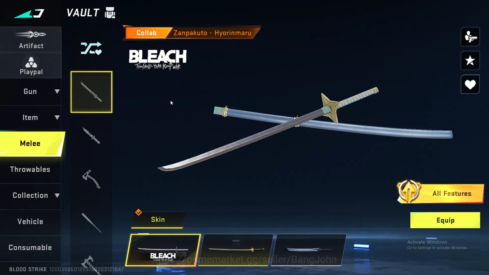 Blood Strike Accounts "ASIA | 2 EVO | 6 Eternal | Evo M4 | Evo AK47 | Et image 9