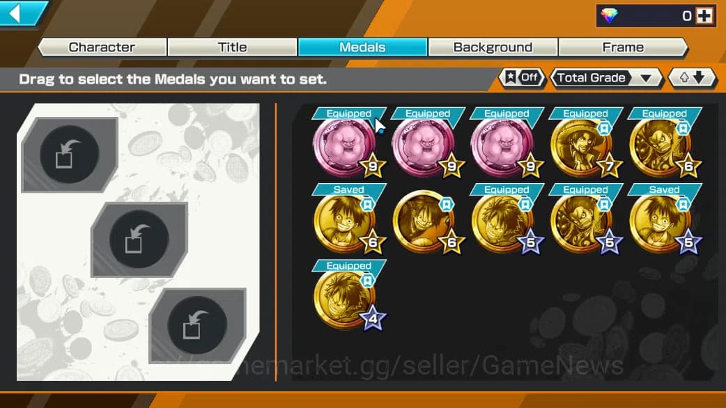 One Piece Bounty Rush Accounts Global|5 EX|BMO Kid&Law,WI Trafalgar Law,GP Edward image 2