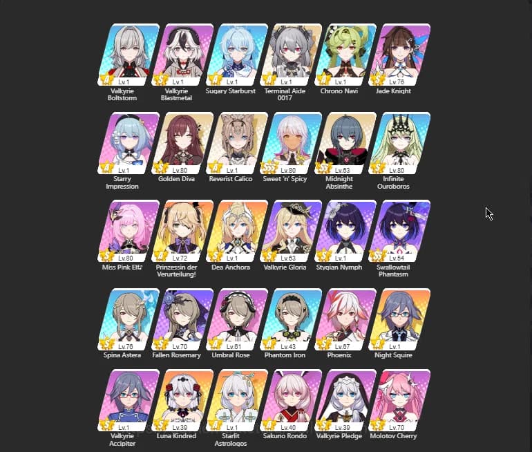 Genshin Impact Accounts ASIA|FreeHI+HSR|AR60|PreamTeam Arlecchino|22Limite image 7
