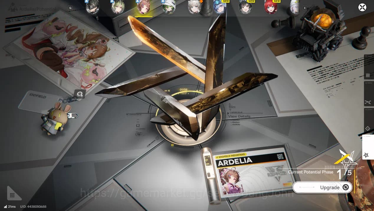 Arknights: Endfield Accounts Starter Fresh | ASIA | SSR Ardelia Potensial 1 + L image 4