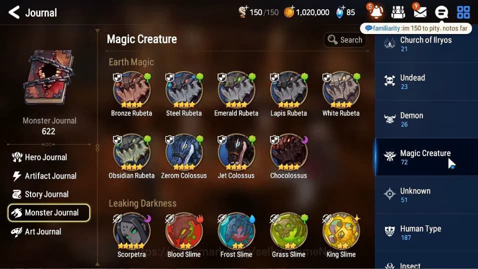 Epic Seven Accounts Global Unverif | Fresh Starter | Low Progress | 1 image 13