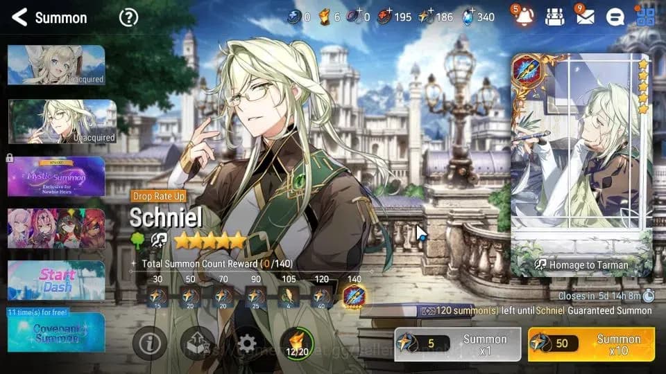 Epic Seven Accounts GLOBAL|UnVerif|New Meta Salome, Lone Crescent Bell image 20