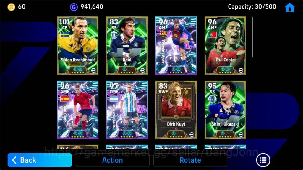 eFootball Accounts Android, Pwr 3200,Ibrahimov epc new,F lopez shw,R image 5