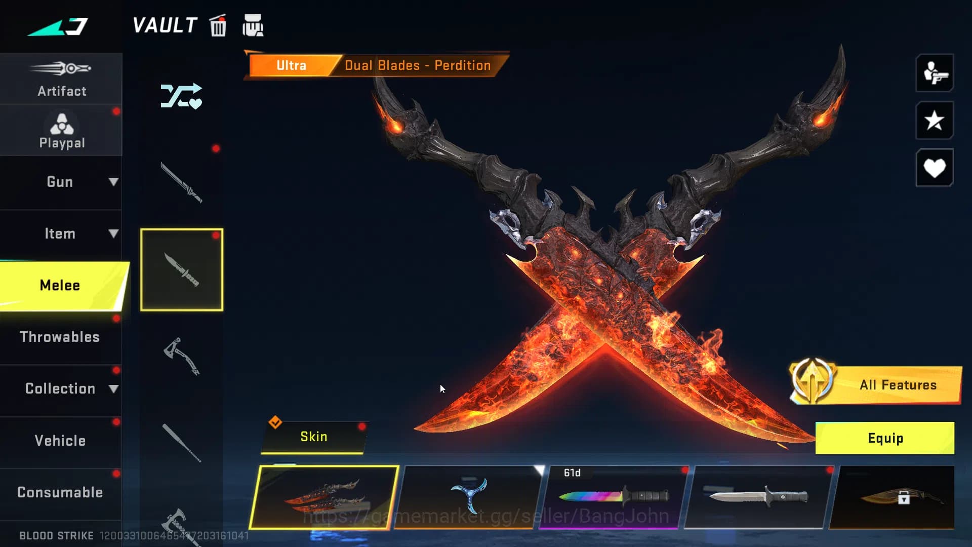 Blood Strike Accounts ASIA | Eternal Zero, Ultra Zero, Ultra Blast, 2 Ul image 17