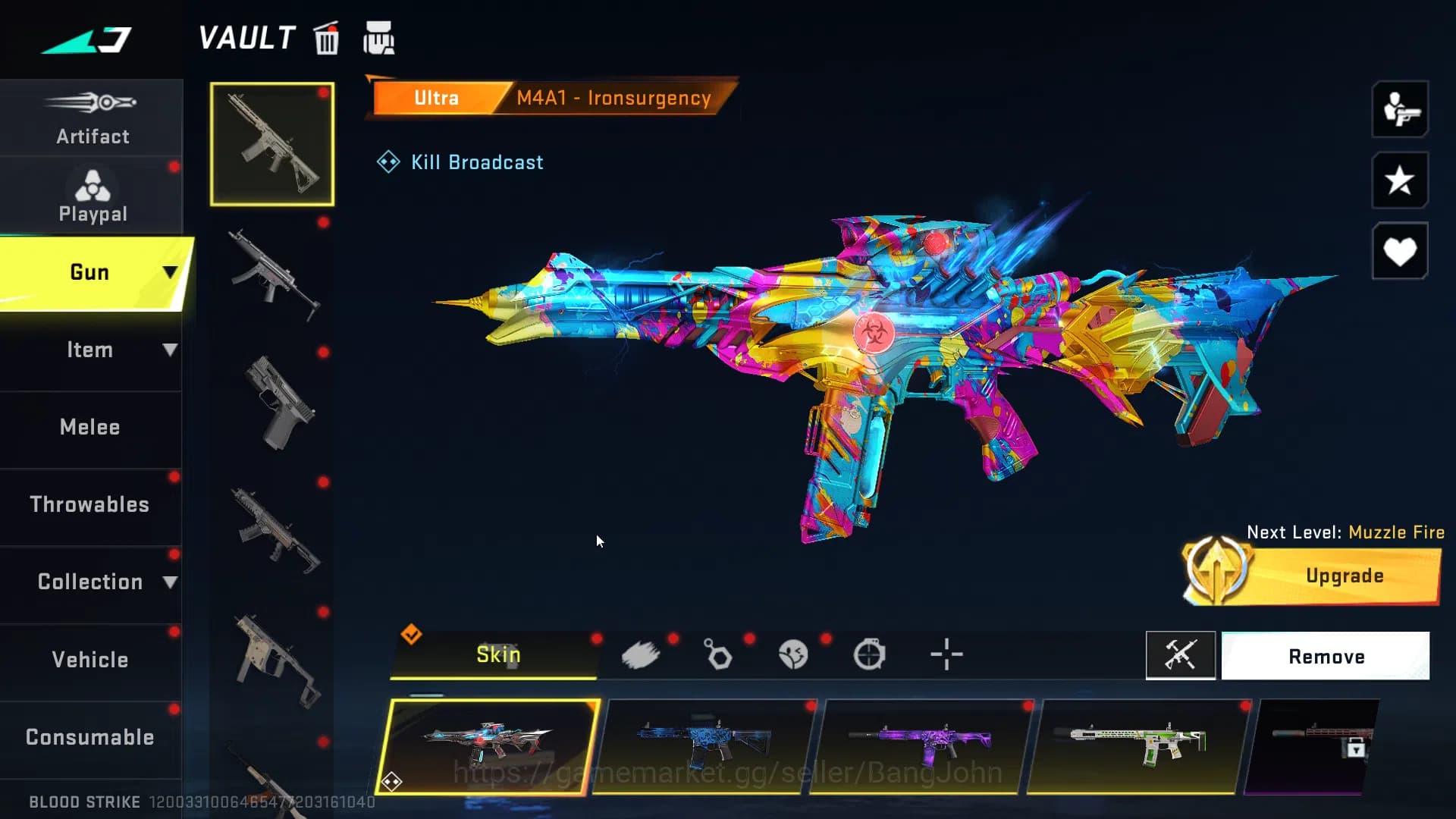Blood Strike Accounts ASIA | Eternal Zero, Ultra Zero, Ultra Blast, 2 Ul image 6