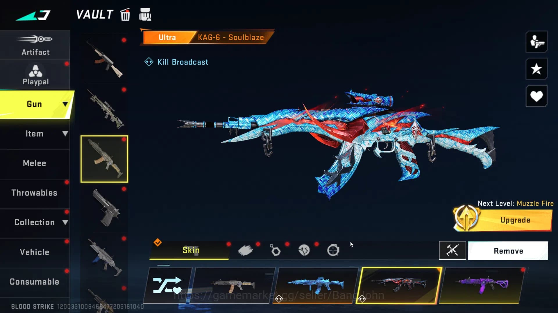 Blood Strike Accounts ASIA | Eternal Zero, Ultra Zero, Ultra Blast, 2 Ul image 8