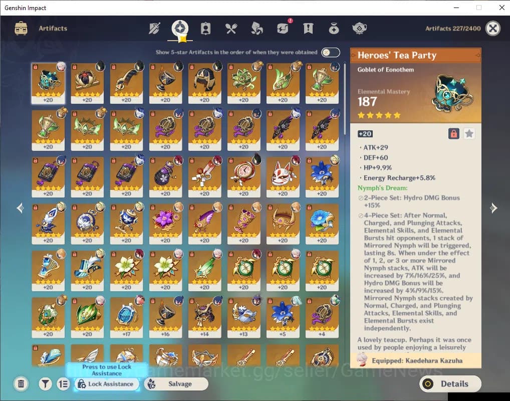 Genshin Impact Accounts ASIA|AR 55|3 Limited +4(*5Weapon)|Furina+Sign,Linn image 10