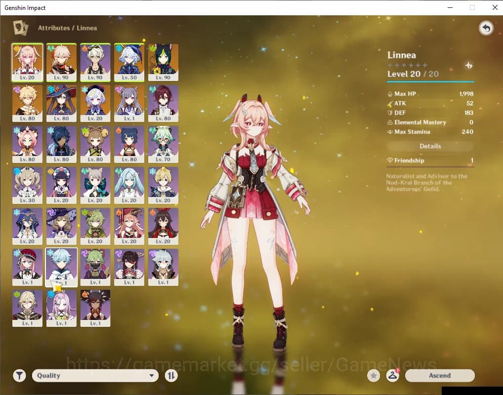 Genshin Impact Accounts ASIA|AR 55|3 Limited +4(*5Weapon)|Furina+Sign,Linn image 13