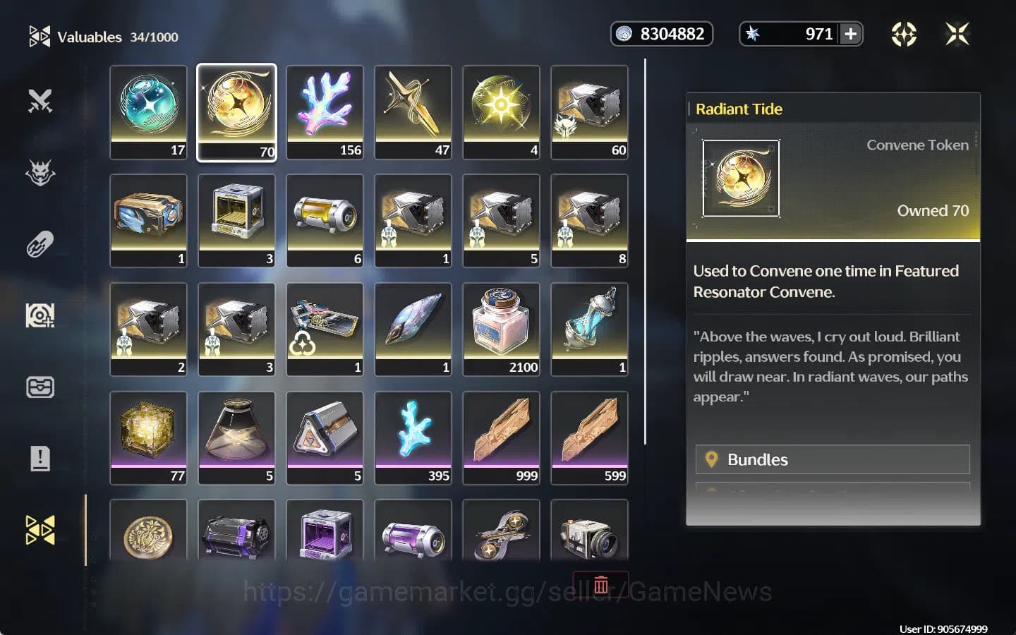 Wuthering Waves Accounts SEA | UL 50 |70 RT+ 47 FT|3 Limited | Lynae+Sign,C image 9