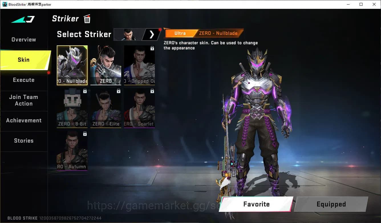 Blood Strike Accounts ASIA|COLLAB=AK47,M700,QBZ95|ULTRA=RAN,ZERO,UMP45|M image 10