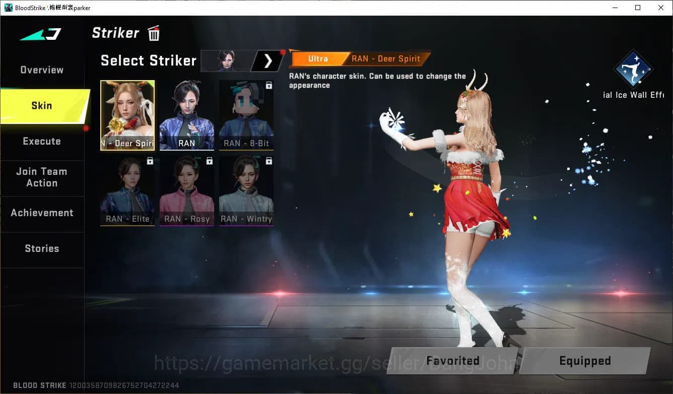 Blood Strike Accounts ASIA|COLLAB=AK47,M700,QBZ95|ULTRA=RAN,ZERO,UMP45|M image 11