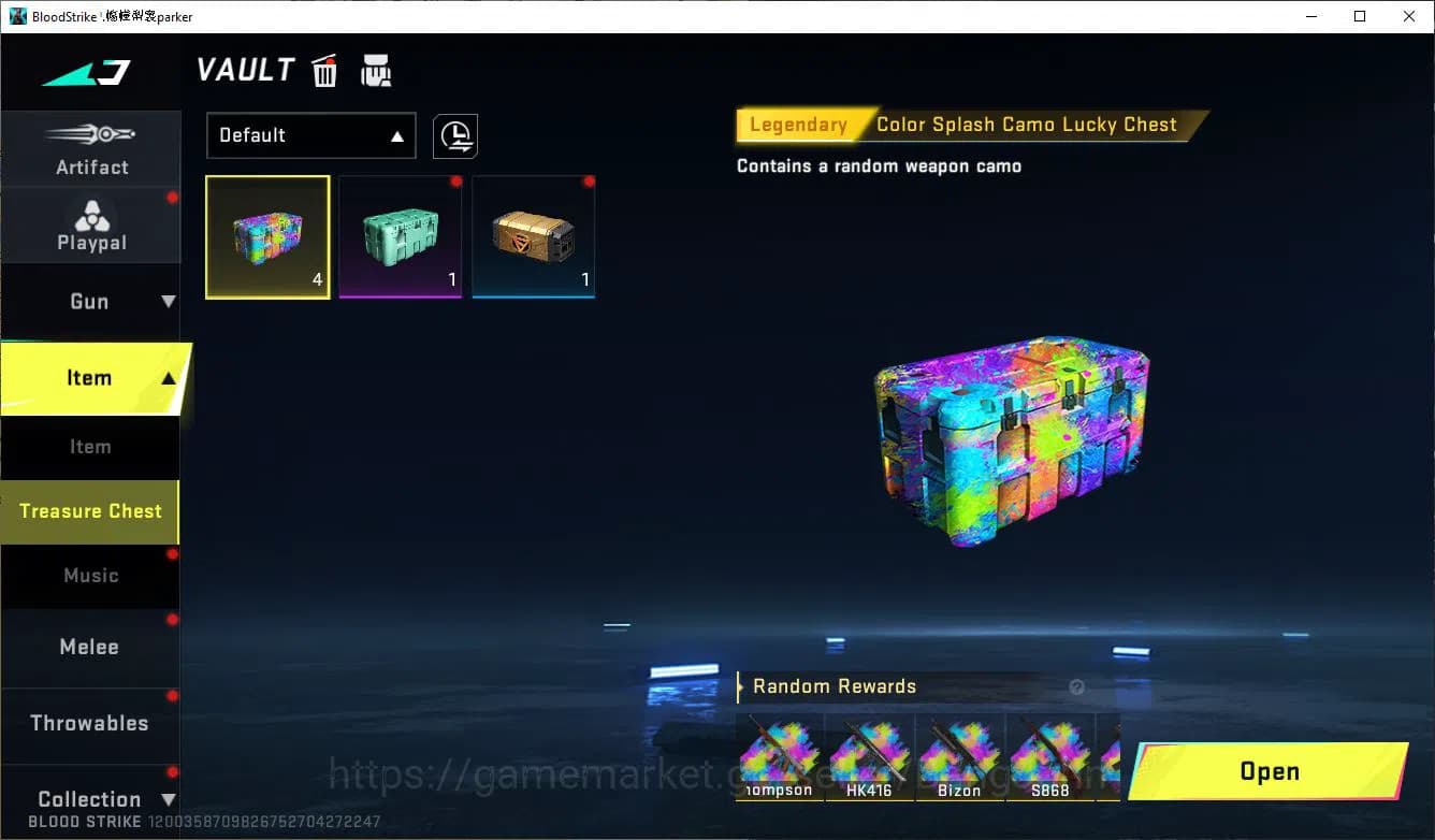 Blood Strike Accounts ASIA|COLLAB=AK47,M700,QBZ95|ULTRA=RAN,ZERO,UMP45|M image 3