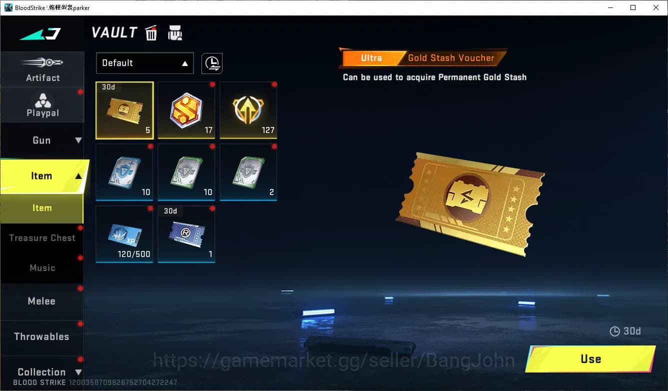 Blood Strike Accounts ASIA|COLLAB=AK47,M700,QBZ95|ULTRA=RAN,ZERO,UMP45|M image 4