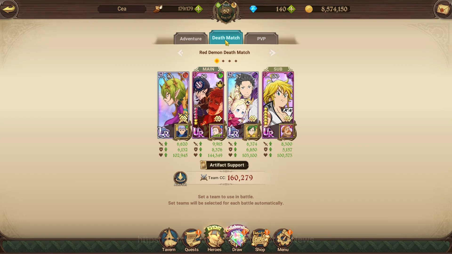 The Seven Deadly Sins: Grand Cross Accounts Global|1,1MCC|Chapter4|2LR+5UR+Collab|Helbram,Suba image 11